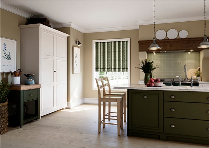 The British Stripe Co. Edgar, Chilterns No.1 - Roman Blind - Image 6